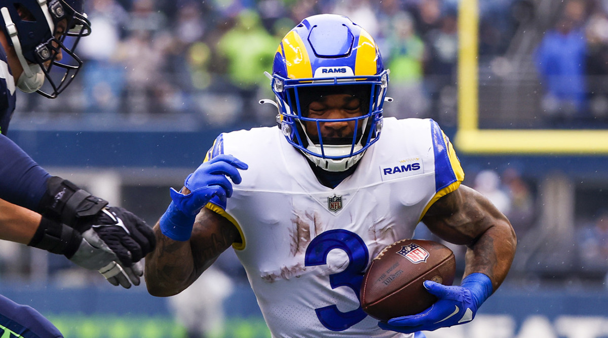 Los Angeles Rams running back Cam Akers